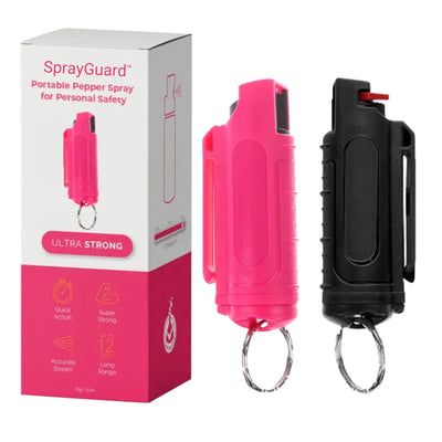 SprayGuard™ Draagbare Zelfverdediging Spray | Bescherm jezelf met één spray!