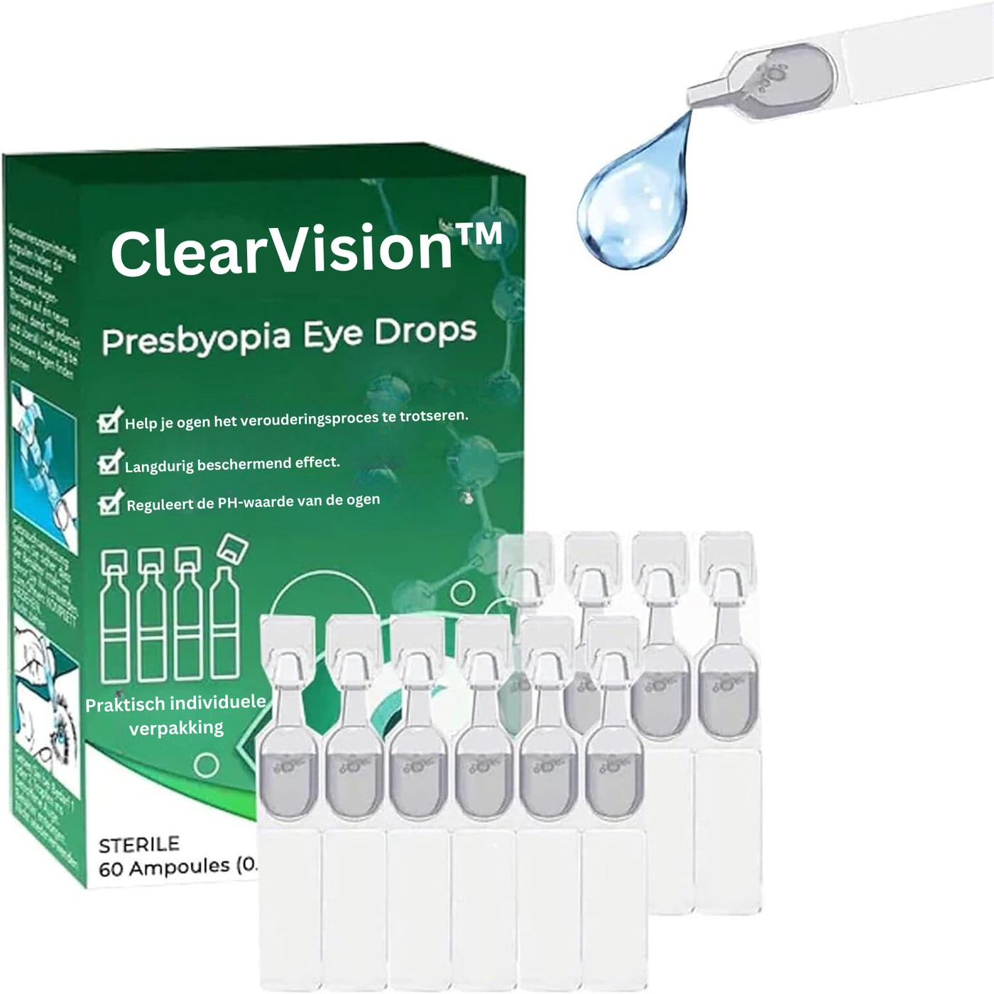 ClearVision™ Oogdruppels | Zie helder in 7 dagen!