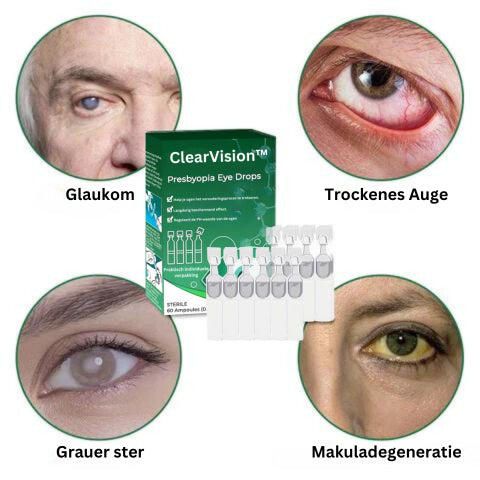 ClearVision™ Oogdruppels | Zie helder in 7 dagen!
