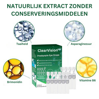 ClearVision™ Oogdruppels | Zie helder in 7 dagen!