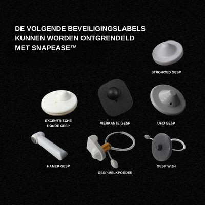 SnapEase™ Tagverwijderaar| Ben je ook klaar met die dure kledingprijzen?
