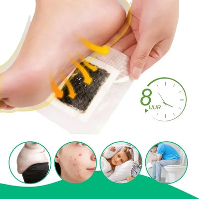 In 7 Dagen Afvallen Met PuriPads™ Voet Patches Voor Gewichtsverlies