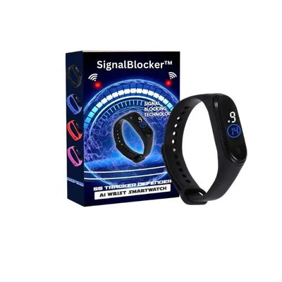 SignalBlocker™ Anti-Tracking Smartwatch | Voorkom alle soorten hacks en stalking!