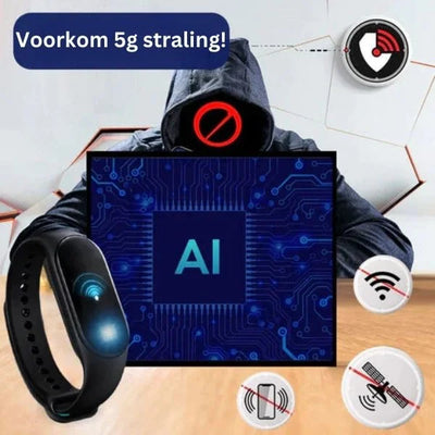 SignalBlocker™ Anti-Tracking Smartwatch | Voorkom alle soorten hacks en stalking!