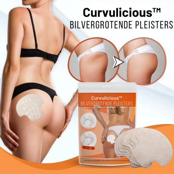Curvulicious™ Bil vergrotende pleisters | Een kont die klaar is voor de zomer in 14 dagen!