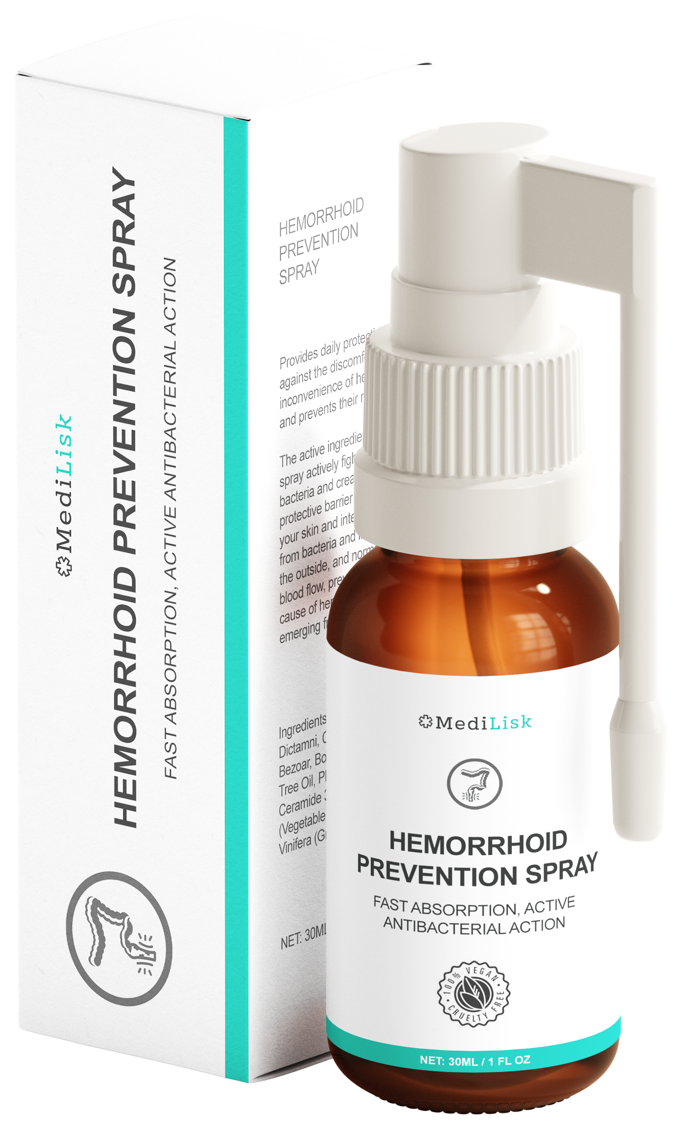 MediLisk™ Hemorrhoids Prevention Spray