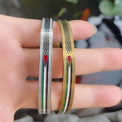 Palestine Heritage Cuff