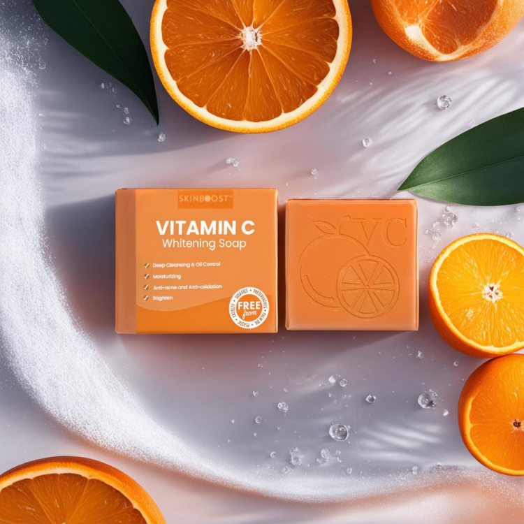 SkinBoost™ Vitamine C Zeep | Onthul een 5 tinten lichtere teint in 7 dagen!