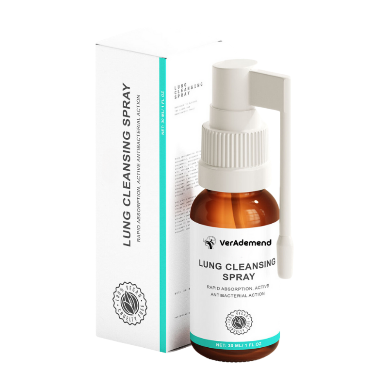 תרסיס לשיקום ריאות ClearBreathe™ | שפר את הנשימה ב-93% בעוד 7 ימים!