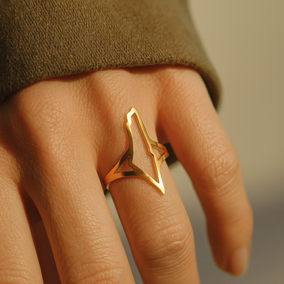 18K Gold Palestine Map Bundle