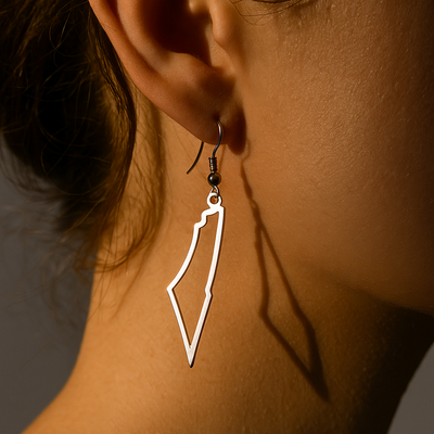 Palestine Outline Earrings