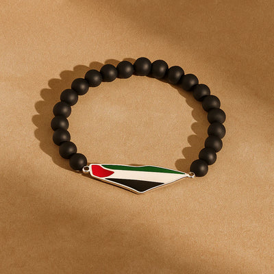 Palestine Bead Bracelet