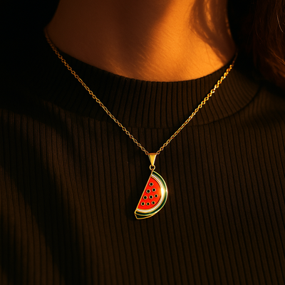 Watermelon Necklace