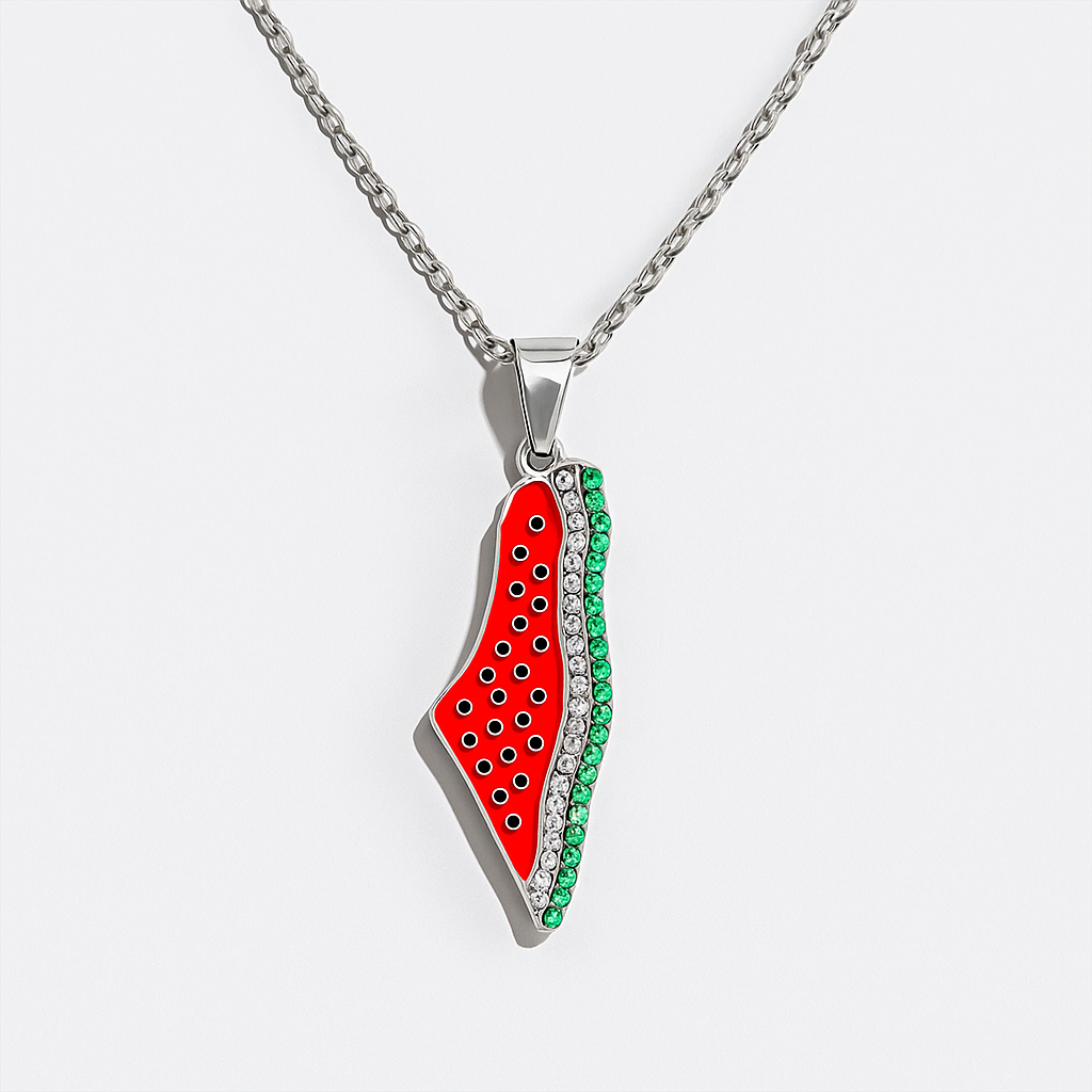 Palestine Watermelon Necklace