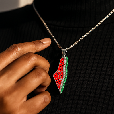 Palestine Watermelon Necklace