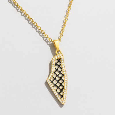 Palestine Keffiyeh Necklace
