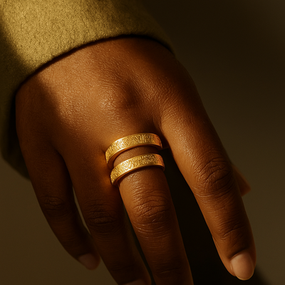 Ayatul Kursi Spiral Ring