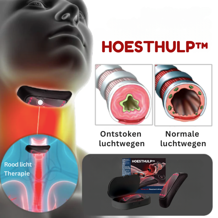 HoestHulp™ VibroLicht Hoestverlichting