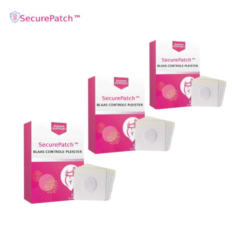 SecurePatch™ Blaascontrole | Stopt lekken onmiddellijk, gaat 24 uur mee