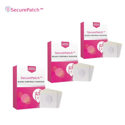 SecurePatch™ Blaascontrole | Stopt lekken onmiddellijk, gaat 24 uur mee