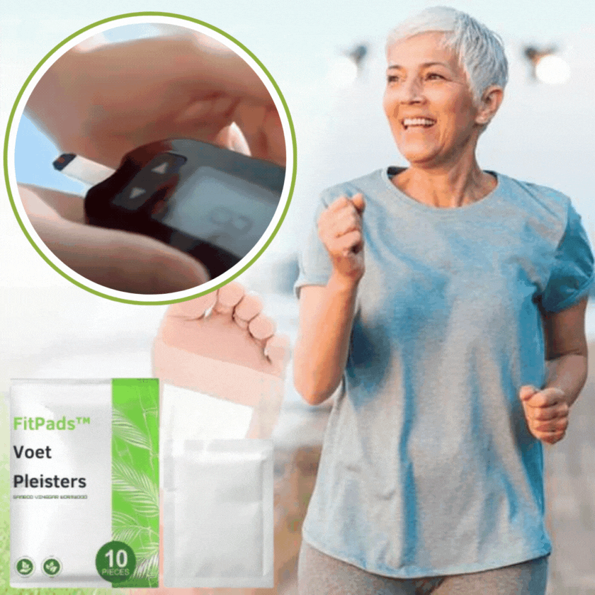 FitPads™ VoetPleisters | Val 3.2 kilo af in 14 dagen en voel je gezond!