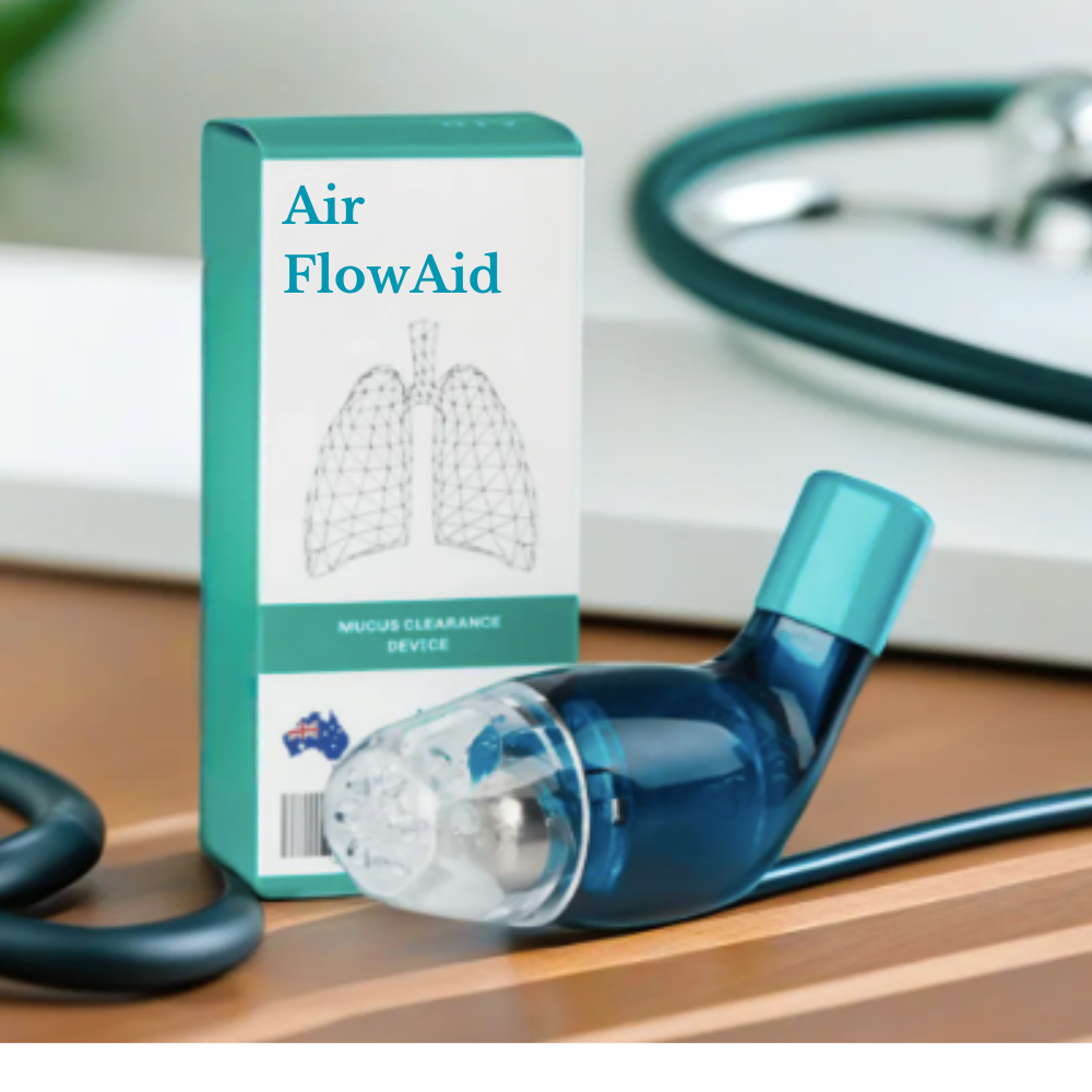 AirFlowAid™ Asthmafixer |  Schone longen in 3 minuten!