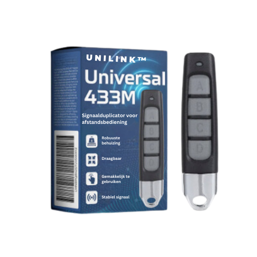 UniLink™ Signalcopy | 1 afstandsbediening voor al je apparaten!