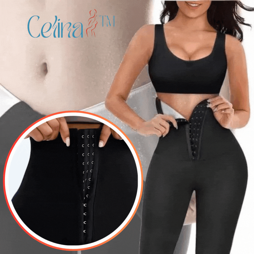 Celina™ Sauna Leggings  | Val 3.8 kilo af na 12 keer dragen!