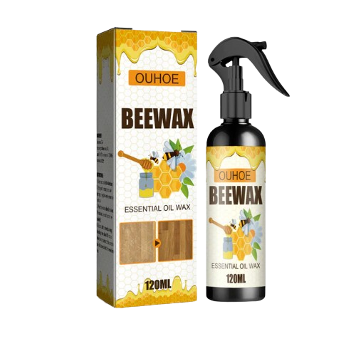 NaturGlo™ Natuurlijke Bijenwas Meubelspray | Herstelt en doet hout direct 100% glanzen in 5 minuten