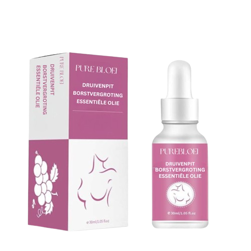 PureBloei™ Boob oil | Verhoog uw cupmaat in slechts 14 dagen!