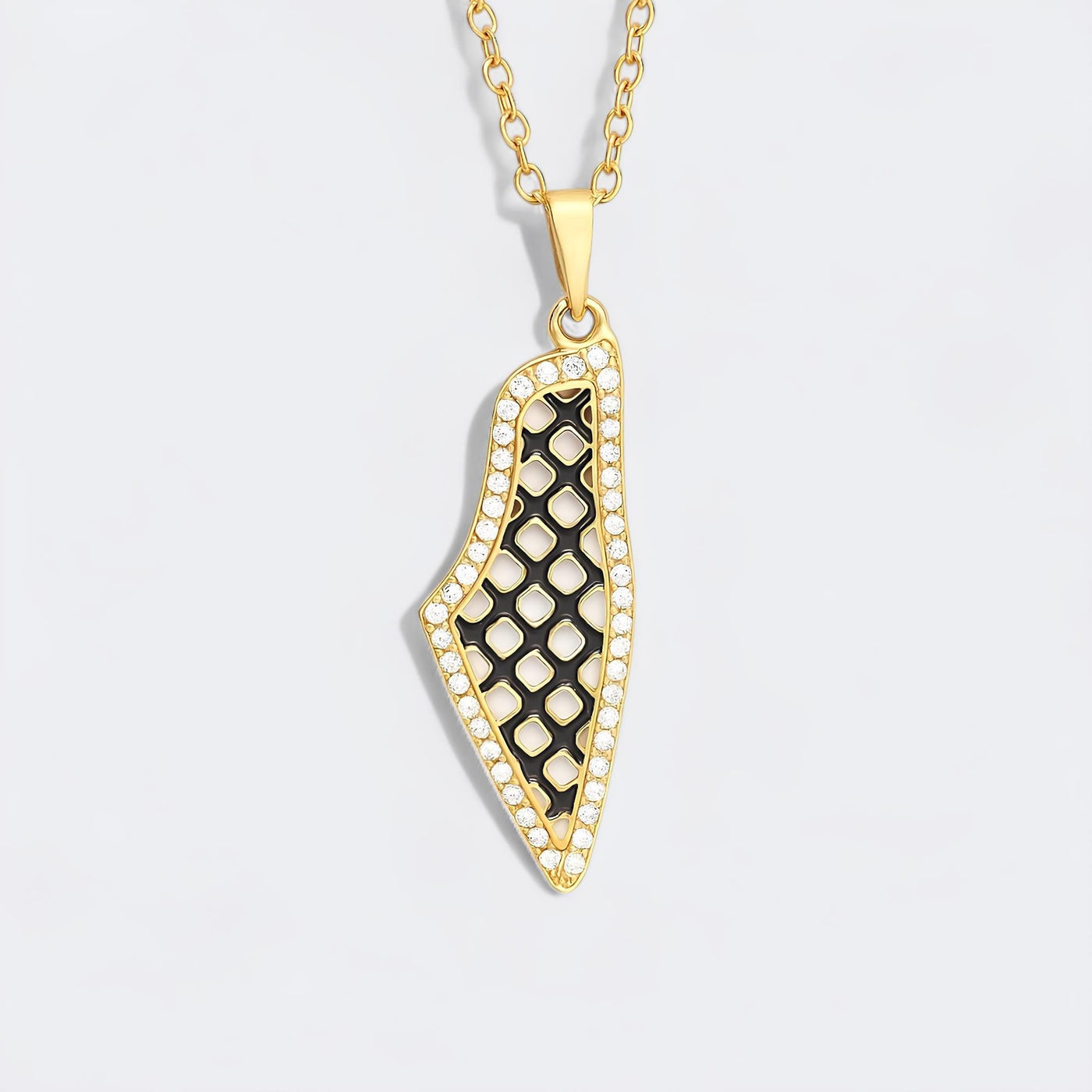 Palestine Keffiyeh Necklace