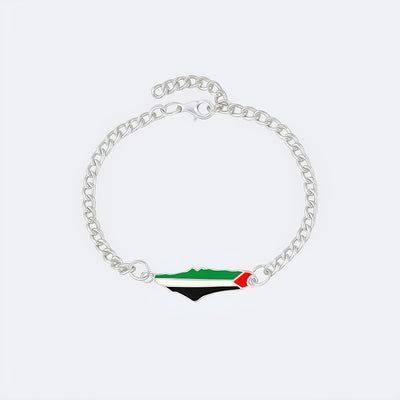 Palestine Chain Bracelet