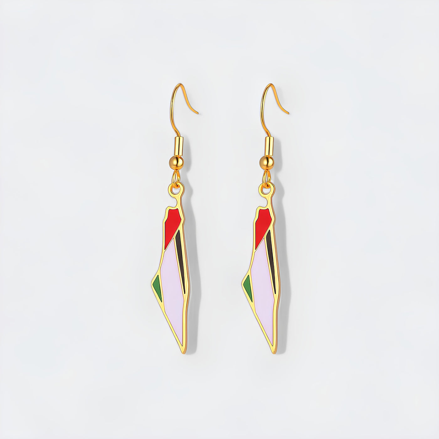 Palestine Map Earrings