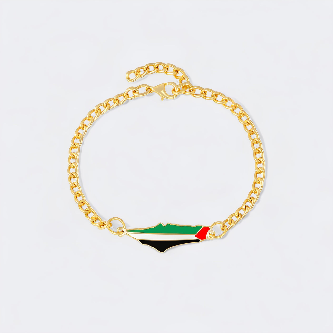 Palestine Chain Bracelet