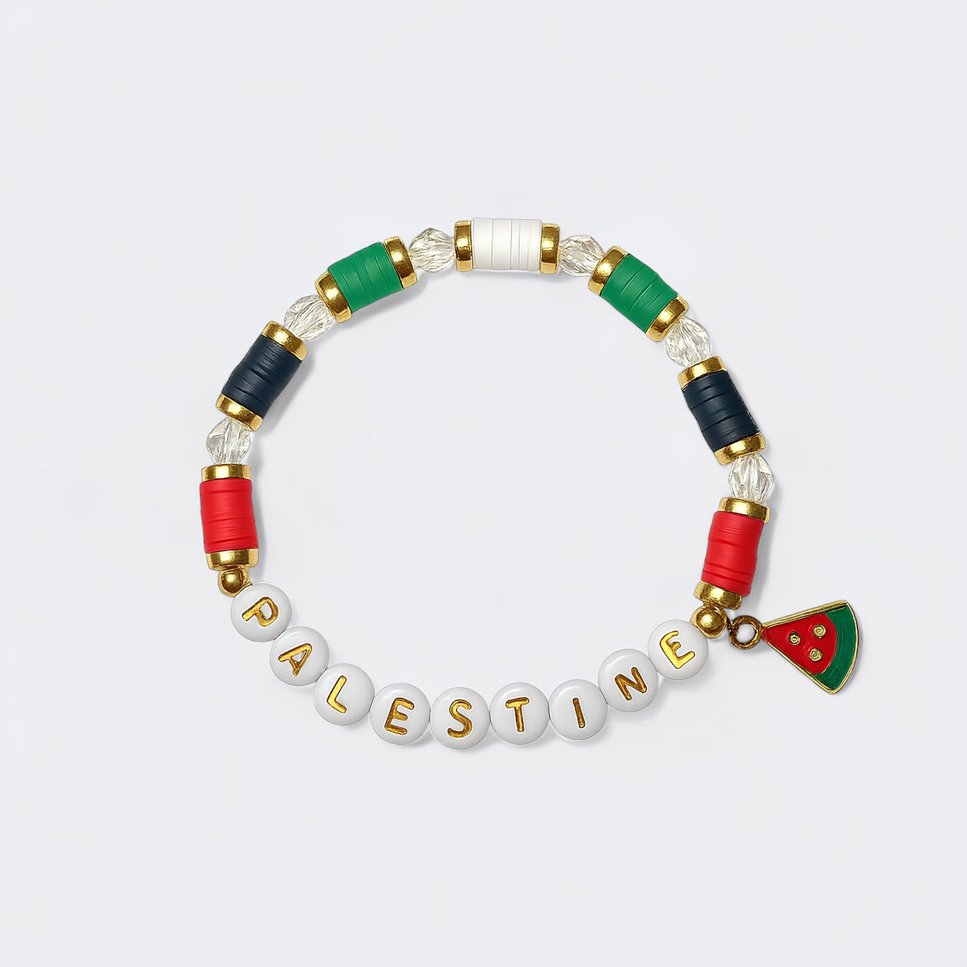 Palestine Gold Bead Bracelet