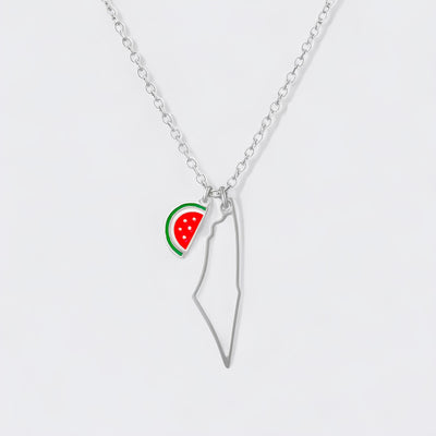 Palestine Charm Necklace