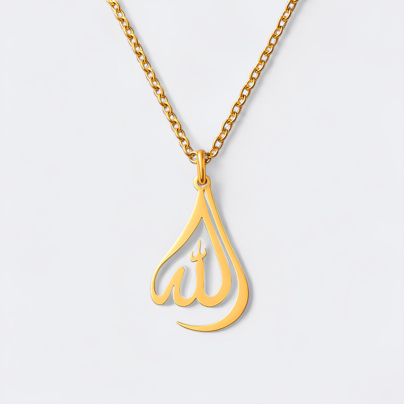 Allah Calligraphy Necklace