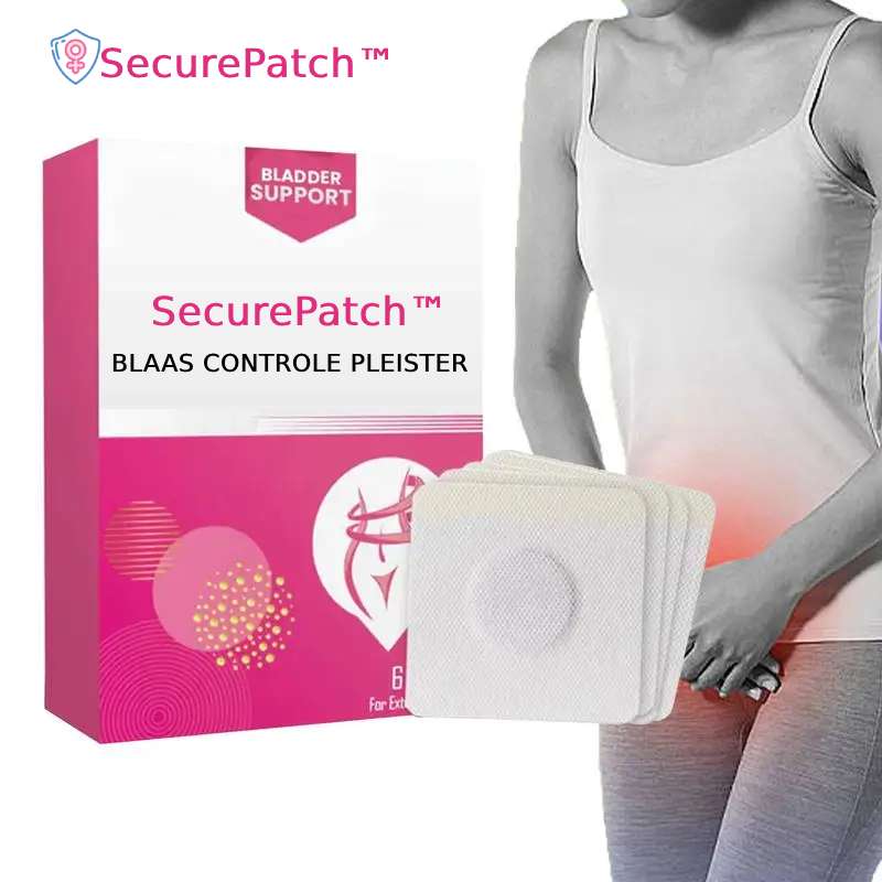 SecurePatch™ Blaascontrole | Stopt lekken onmiddellijk, gaat 24 uur mee