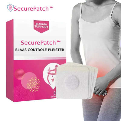 SecurePatch™ Blaascontrole | Stopt lekken onmiddellijk, gaat 24 uur mee