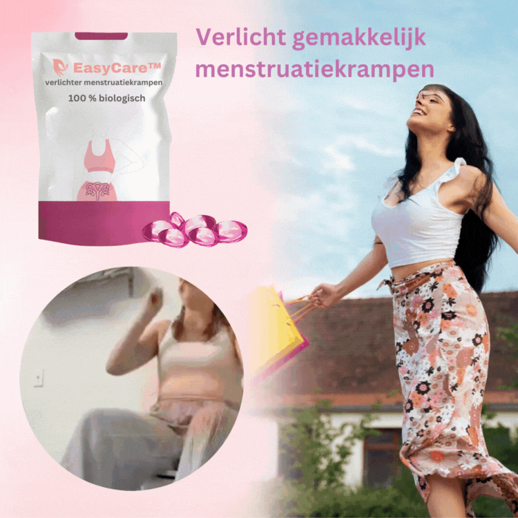 EasyCare™ Menstruatiecapsules | Binnen 10 minuten af van menstruatiepijn!