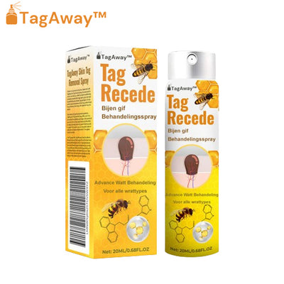 TagAway™ Bijengifbehandelingsspray | Verwijdert pijnloos huidtags binnen een week