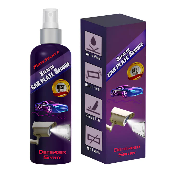 ConcealCoat™ CamouflageSpray | Verbergt kentekenplaten in slechts 1 seconde!